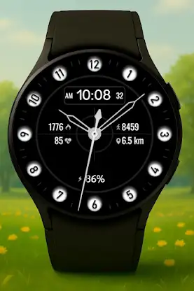 Minimal Hybrid Watch Face screenshot 1