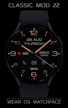 WIN Classic Mod 22 Watch face screenshot 2
