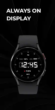 Minimal 70 Digital Watch Face screenshot 3