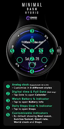 Minimal Dash Hybrid - fitness screenshot 5