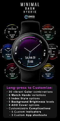 Minimal Dash Hybrid - fitness screenshot 3