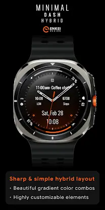Minimal Dash Hybrid - fitness screenshot 2
