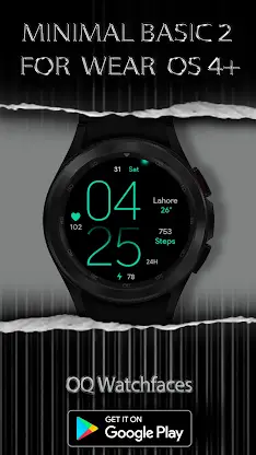 Minimal Basic 2 Wear OS 5+ screenshot 1