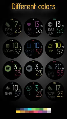 Minimalism 5 Digital watchface screenshot 3