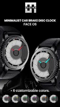 Cars Brake Disc Clock screenshot 3