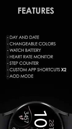 Minimal Pink simple watch face screenshot 4