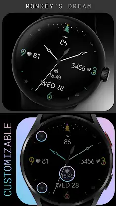 Minimal Christmas Watch Face screenshot 3