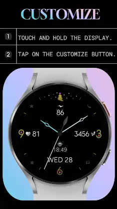 Minimal Christmas Watch Face screenshot 7