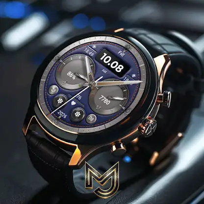 MJ305 Leather Hybrid Watch screenshot 2