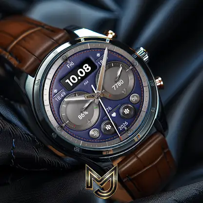 MJ305 Leather Hybrid Watch screenshot 7