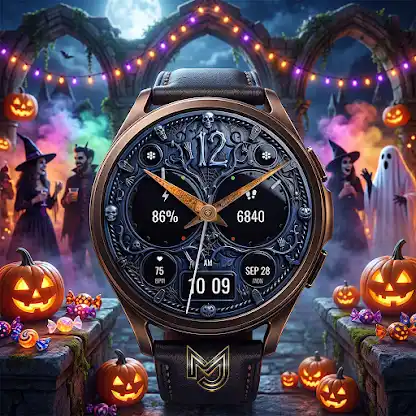 MJ308 Halloween Time Watch screenshot 5
