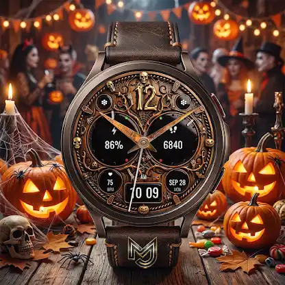 MJ308 Halloween Time Watch screenshot 3