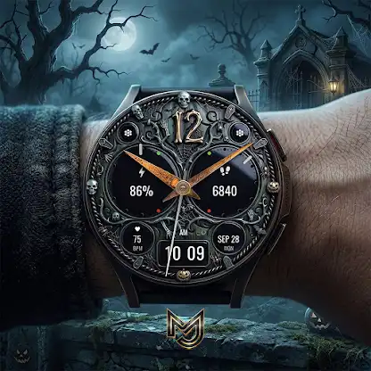 MJ308 Halloween Time Watch screenshot 2