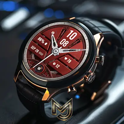 MJ309 Mechanic Hybrid Watch screenshot 2