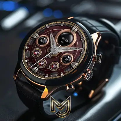 MJ310 Vintage Analog Watch screenshot 7