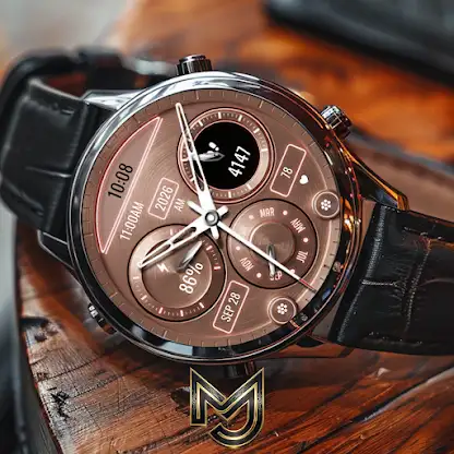 MJ311 Elegant Night Watch Face screenshot 3