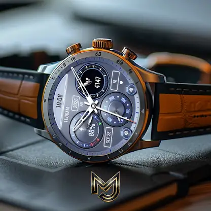 MJ311 Elegant Night Watch Face screenshot 2
