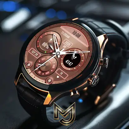 MJ311 Elegant Night Watch Face screenshot 6