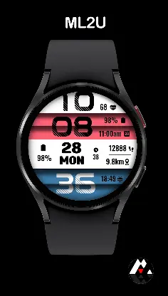 ML2U 126 Watch Face screenshot 1