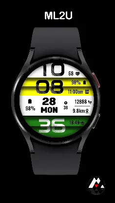 ML2U 126 Watch Face screenshot 3
