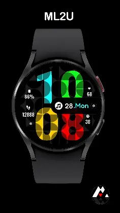 ML2U 129 Watch Face screenshot 1