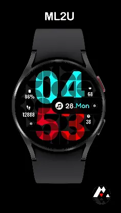 ML2U 129 Watch Face screenshot 4