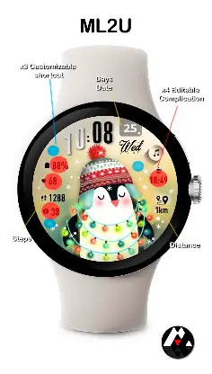ML2U 151 Watch Face screenshot 2
