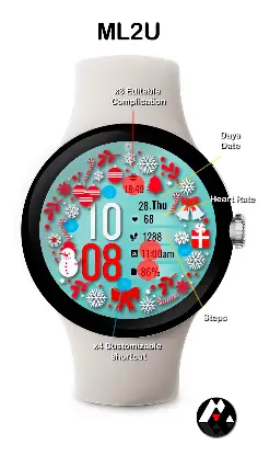 ML2U 154 Watch Face screenshot 2