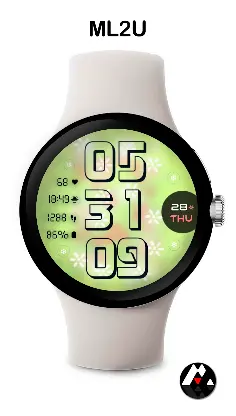 ML2U 155 Watch Face screenshot 6