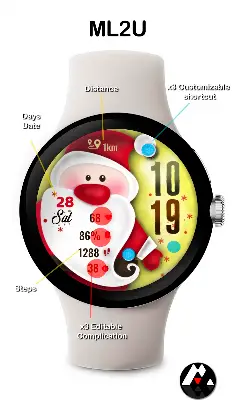ML2U 156 Watch Face screenshot 2