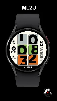 ML2U 158 Watch Face screenshot 5