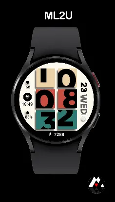 ML2U 158 Watch Face screenshot 3