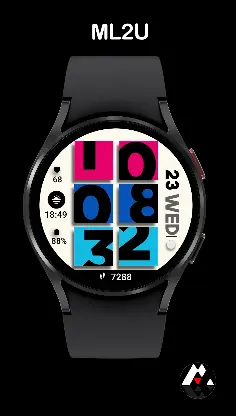 ML2U 158 Watch Face screenshot 7