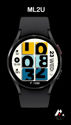 ML2U 158 Watch Face screenshot 4