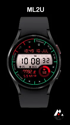 ML2U 162 Watch Face screenshot 6