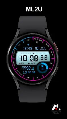 ML2U 162 Watch Face screenshot 1