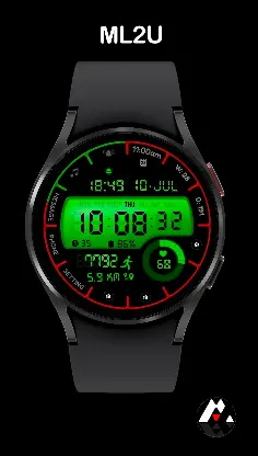 ML2U 162 Watch Face screenshot 8