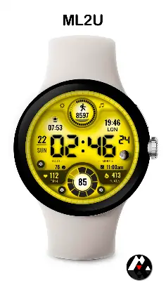 ML2U 166 Watch Face screenshot 1