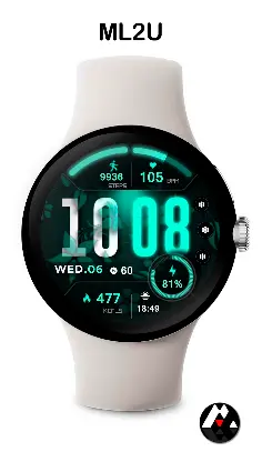 ML2U 174 Watch Face screenshot 1