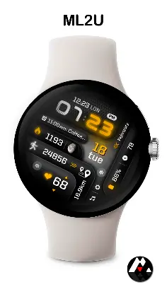 ML2U 178 Watch Face screenshot 5