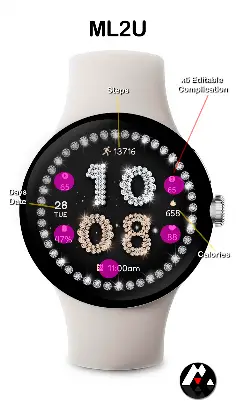 ML2U 180 Watch Face screenshot 2