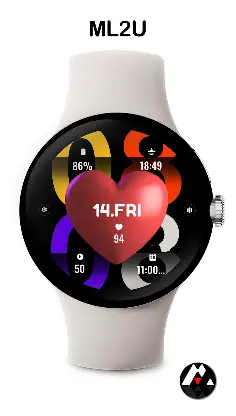 ML2U 186 Watch Face screenshot 8