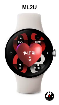 ML2U 186 Watch Face screenshot 1