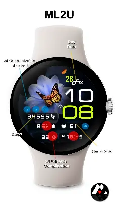 ML2U 189 Watch Face screenshot 2