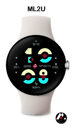 ML2U 190 Watch Face screenshot 1