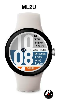 ML2U 195 Watch Face screenshot 4