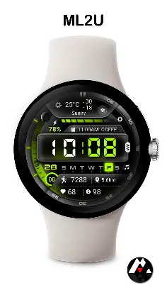ML2U 221 Watch Face screenshot 1