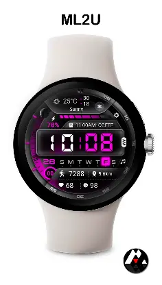 ML2U 221 Watch Face screenshot 5