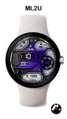 ML2U 224 Watch Face screenshot 1
