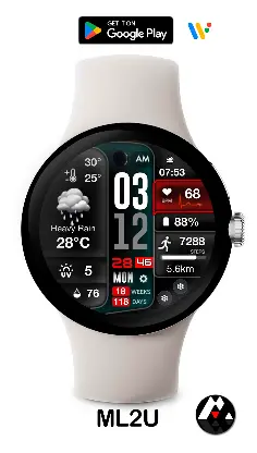 ML2U 233 Watch Face screenshot 3